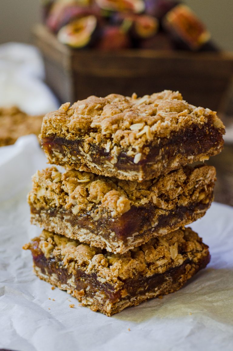 Oatmeal Vanilla Fig Bars Recipe (better Than Fig Newtons!)